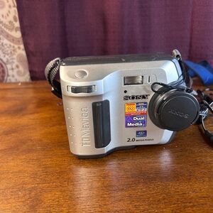 Sony Silver Video Camera